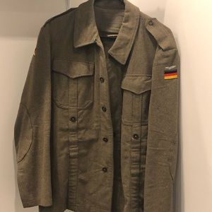 Vintage Peacoat - Green - L